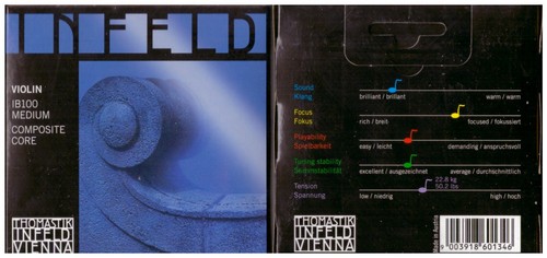 Saite thomastik infeld blau - saite,