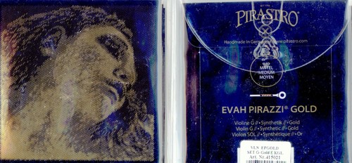 Pirastro evah pirazzi - pirastro, gold