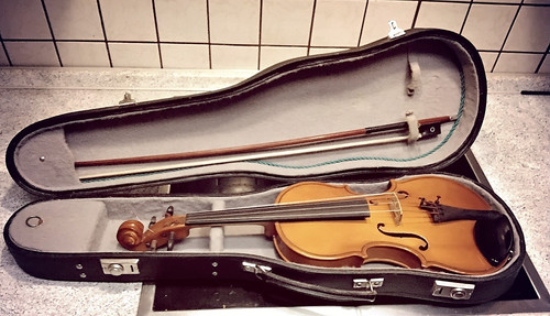 Geige violine mit - /,